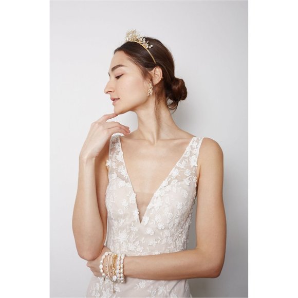 BHLDN Willowby Nikola Aliyah Wedding Gown Size 2 and 8 NEW - Picture 5 of 11